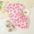 thumbnail image 4 of Godom Baby Boy Outfits Cartoon Cotton Short Sleeve T-Shirt Shorts Kids Clothing Set 2 Pieces Outfit Toddler to Big Kid Sizes, 4 of 7