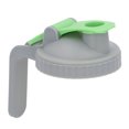 thumbnail image 4 of Couvercles de Pots Mason, Couvercles Rabattables Étanches Vert Gris pour Bureau, 4 of 8
