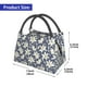 thumbnail image 2 of Fotbe Lilies Flowers Bolsa Térmica Portátil con Estampado, Bolsa de Entrega de Alimentos Aislada, Bolsa Reutilizable de Gran Capacidad para Comidas y Supermercado, 2 of 6
