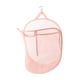 thumbnail image 3 of Cesto de ropa colgante, cesta de lavandería portátil plegable para montaje en pared con gancho, Rosa, 3 of 9