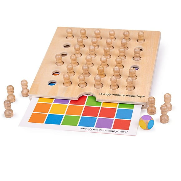 Toys Colour Memory Game, Wooden Toys, Wooden Games, Memory Match Game