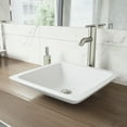 thumbnail image 6 of VIGO Seville Single Handle Single-Hole Bathroom Vessel Faucet in Brushed Nickel, 6 of 12