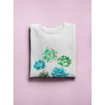 thumbnail image 3 of Succulents Watercolor . Sweatshirt Women -Image by Shutterstock, Female XX-Large, 3 of 4
