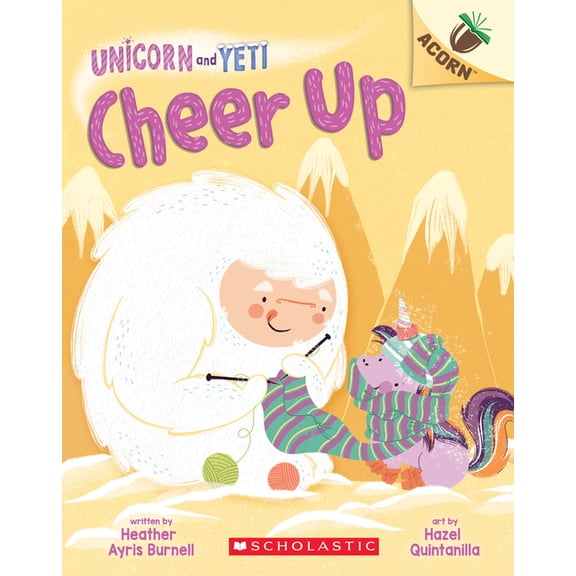 Unicorn and Yeti Cheer Up: An Acorn Book (Unicorn and Yeti #4): Volume 4, Book 4, (Paperback)