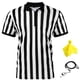 thumbnail image 1 of Camiseta de Árbitro Syhood XXXL Negro con Rayas Blancas, 1 of 6