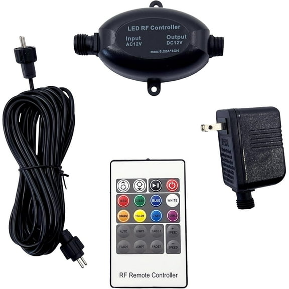 HALF OFF PONDS Lighting Wi-Fi Remote Controller for LED RGB Color Changing and White Lights, Lighted Spillways and Floating Fountains
