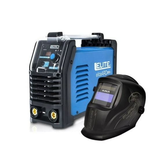 Soldadora Inversora Elite Arc220 220 Volts Bi Voltaje con Careta Electronica