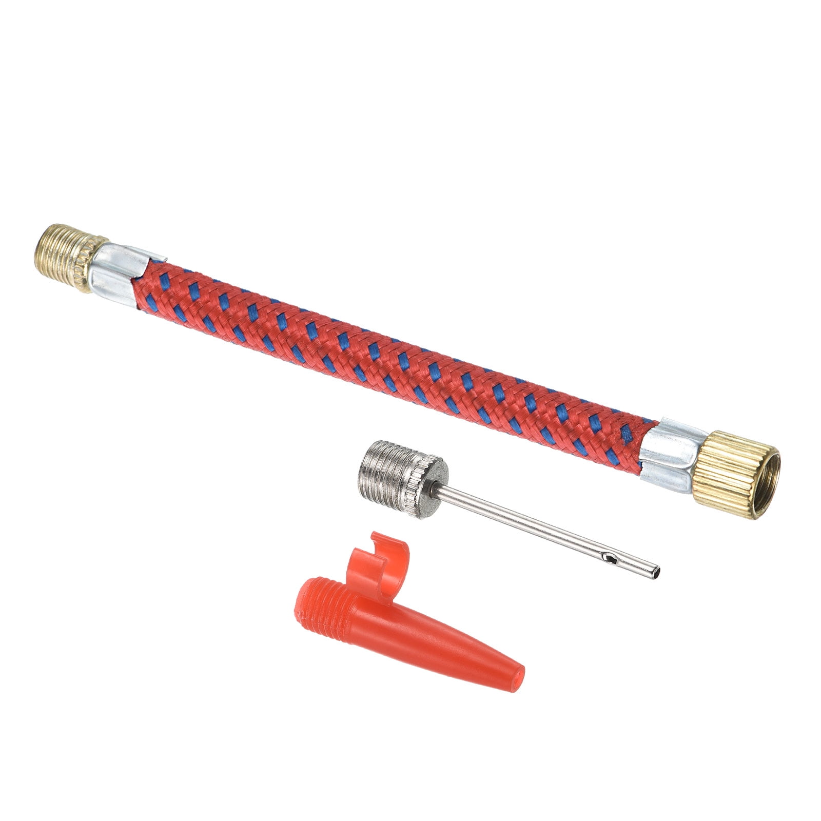 Uxcell Ball Pump Needle Inflate Pump Adapter Kit Inflation Needle Nozzle Hose Air Inflating Pin