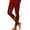 Brick Red, variant on kaondbfi Spring Fall Daily Essentials Clothing Women Casual Printed Sports Leggings Long Pants Summer Leggings for Women
