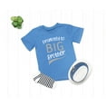 thumbnail image 4 of Promoted to Big Brother T-shirt T Shirt for Soon to be Older Sibling Toddler Boys Tee Blue (5T), 4 of 5
