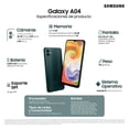 thumbnail image 4 of Smartphone Samsung Galaxy A04 Verde 32 GB Telcel, 4 of 4