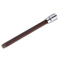 thumbnail image 1 of Unique Bargains 1/2' Square Drive x T60 Torx Bit Socket, S2 Steel Bits, CR-V Sockets 200mm Length (for Hand Use Only), 1 of 6