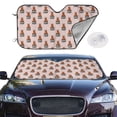 thumbnail image 2 of Balery German Shepherd Dog Print Car Windshield Sun Shade,Windshield Sunshade for Car Pickup Truck SUV Accessories-Medium, 2 of 7
