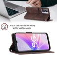 thumbnail image 4 of Compatible with OnePlus Nord N300 Classic Embossed PU Leather Case with Card Holder Shockproof Cover, 4 of 5