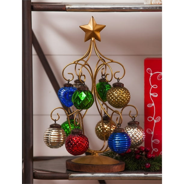 Ornament Tree Display, Comes with 12 Ornaments  Walmart.com  Walmart.com