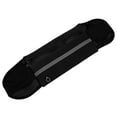 thumbnail image 1 of Sport Pouch, Reflective Adjustable Elastic Belt Shock Absorption Waist Pack Breathable With Earphone Hole For Gym For Cycling For Runner Black, 1 of 8
