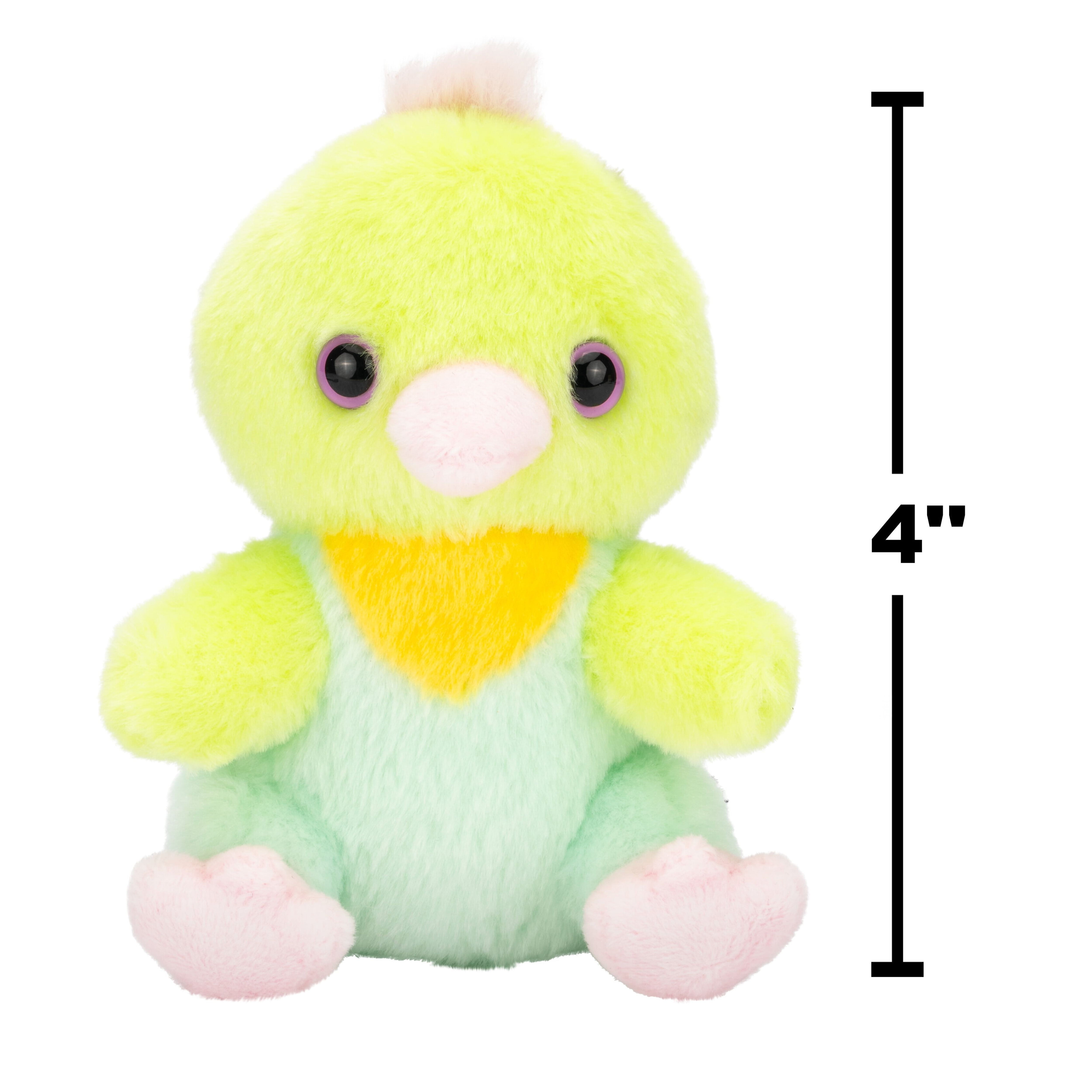 Russ Plush 4 inch Vibrant Parakeet Stuffed Animal Toy