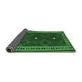 thumbnail image 2 of Ahgly Company Indoor Rectangle Oriental Emerald Green Traditional Area Rugs, 8' x 12', 2 of 4