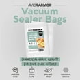 thumbnail image 4 of Avid Armor Vacuum Seal Bags for Food Storage, 100 Pack, 6 x 10 Inches, Puncture-Resistant, Freezer Safe, Durable Preservation, 4 of 8