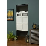 AWC Model 48 Carson City Spindle Top Cafe Door 30"wide x 42"h Unfinished Pine