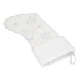 thumbnail image 3 of Christmas Decoration, Embroidery Patterns Christmas Stocking Polyester  For Shop For Restaurant For Home Silver, 3 of 8