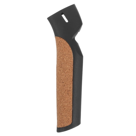 UPKOCH Walking Stick Handle Grip Trekking Pole Handle Black Cork 1Set 5.70X1.57X0.79in
