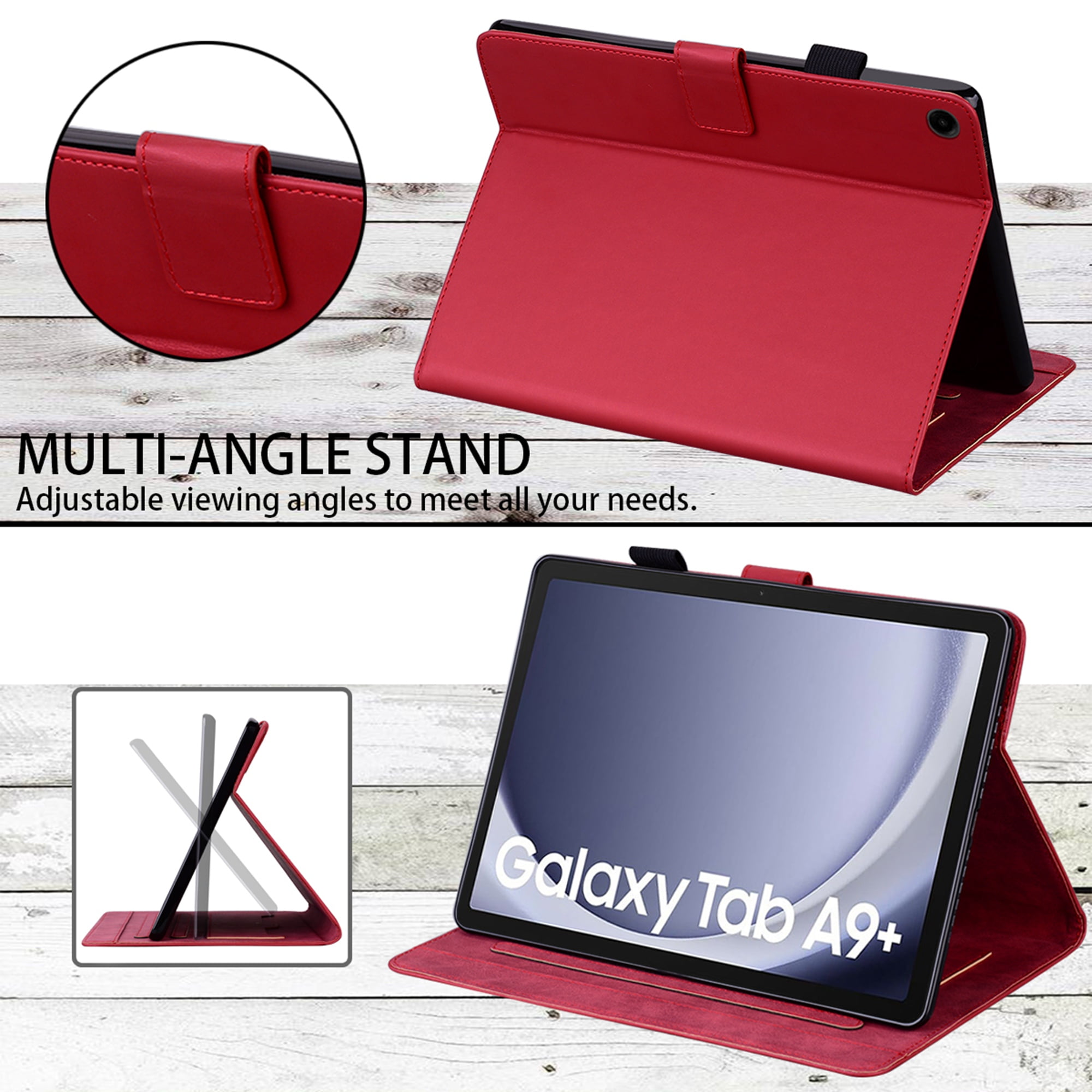 Elehold Case for Samsung Galaxy Tab A9+/A9 Plus 11” 2024 Model (SM