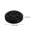 thumbnail image 2 of OUNONA 4pcs Lifting Rubber Pads Automotive For Car Repair Black Two Post Lift High-Strength Accessories, 2 of 8