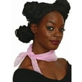 thumbnail image 3 of White Bobby Socks & Light Pink Sheer Chiffon Scarf - 50s Style Accessories, 3 of 3