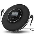 thumbnail image 1 of Portable CD Player MP3 Music Player with Stereo Earbuds and Bluetooth Output CD Player with LCD Display, 1 of 5