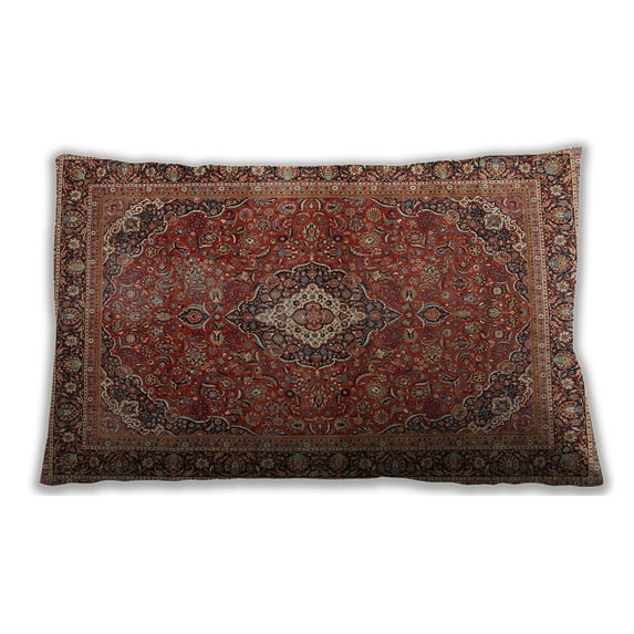 Ahgly Company Outdoor Rectangular Traditional Lumbar Throw Pillow, 13 inch by 19 inch