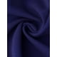 thumbnail image 5 of Blazer de manga corta para mujeres, chaqueta de traje de oficina casual de verano, botón, color azul oscuro, 5 of 6