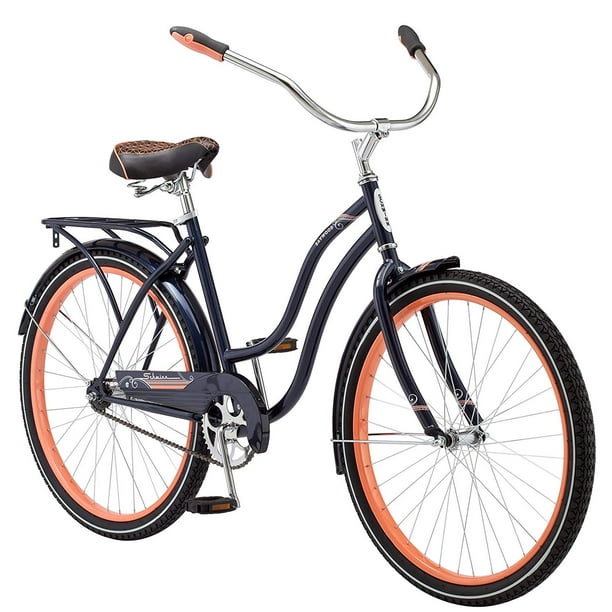 Schwinn Baywood BicycleColorNavy blue,Size26",StyleWomen's Cruiser