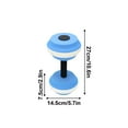 thumbnail image 4 of Floating Dumbbells for Women Swimming and Water – Lightweight Pool Equipment for Aqua Workouts and Swim Training, 4 of 6