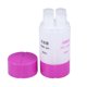thumbnail image 1 of FELTECHELECTR Juego de botellas de viaje 4 en 1 de 60 ml, organizadas y a prueba de fugas, con dispensadores para champú, loción y jabón (morado)., 1 of 7