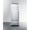 Stainless Steel, variant on 24" wide upright commercial beverage center with stainless steel interior and left door swing