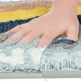 thumbnail image 3 of REGALWOVEN Cute Colorful Bath Mat, Stylish Funny Bathroom Rug with Lovely Words, Fluffy Rug Machine Washable Multi-2 16" x 24", 3 of 6