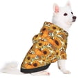 thumbnail image 2 of Gaeub Pumpkins And Sunflowers A Print Small Pets Wear Hoodies,Dog Pullover,Cat Apparel,Fashion Pet Clothing,for Small Medium Dogs and Cats-Small, 2 of 7