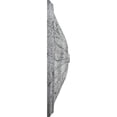 thumbnail image 4 of Ekena Millwork 25 1/2"OD x 5 1/2"P Brontes Ceiling Medallion (Fits Canopies up to 3 5/8"), Hand-Painted Ultra Pure White Crackle, 4 of 6
