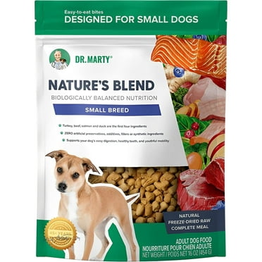 Dr. Marty Nature's Blend Small Breed Freeze-Dried Raw Dog Food 16 oz