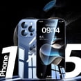 thumbnail image 4 of Funda de teléfono transparente con revestimiento de lujo para iPhone 16, 15, 14, 13, 12, 11 Pro Max, 16, 15 Plus, Mini, XS, XR, X, cubierta protectora de película para lente, 4 of 5