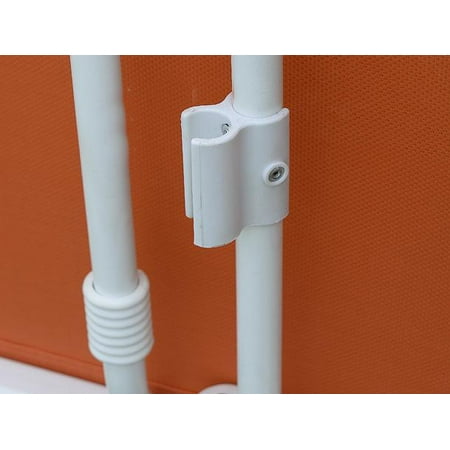 Gymax Lounger Patio Outdoor Chaise Lounge Chair Bed Orange | Walmart Canada