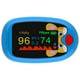 thumbnail image 1 of ER Blue Oled Strawberry Bear Kids Pediatric Fingertip Pulse Oximeter Spo2 Blood Oxygen Monitor Electronic, 1 of 2