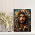 thumbnail image 2 of Qisvanset 12x16 Inch With Frame 2D Flat Wall Art Jesus Wildflowers Floral Spring Apartment Home Wall Decor, 2 of 8