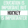 thumbnail image 3 of CafePress - Hockey Is Importanter T Shirt - Men's Classic Graphic Cotton T-Shirt, 3 of 4