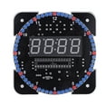 thumbnail image 2 of DIY Control de luz rotación LED reloj de temperatura electrónico Suite con estuche y Cable USB rojo azul, 2 of 6