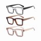thumbnail image 1 of wonima44 bullabulling 3pack Oprah style Readers Blue Light Blocking Computer Square Reading Glasses for Women Men TR90, 1 of 1