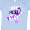 thumbnail image 4 of Inktastic I Wear Purple for My Mama Lupus Awareness Boys or Girls Baby Bodysuit, 4 of 5