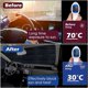 thumbnail image 2 of Parasol delantero para coche, parasol con protección UV, protección frontal perfecta contra los rayos UV y el calor dentro del coche, apto para la mayoría de vehículos, plegable, 2 of 5