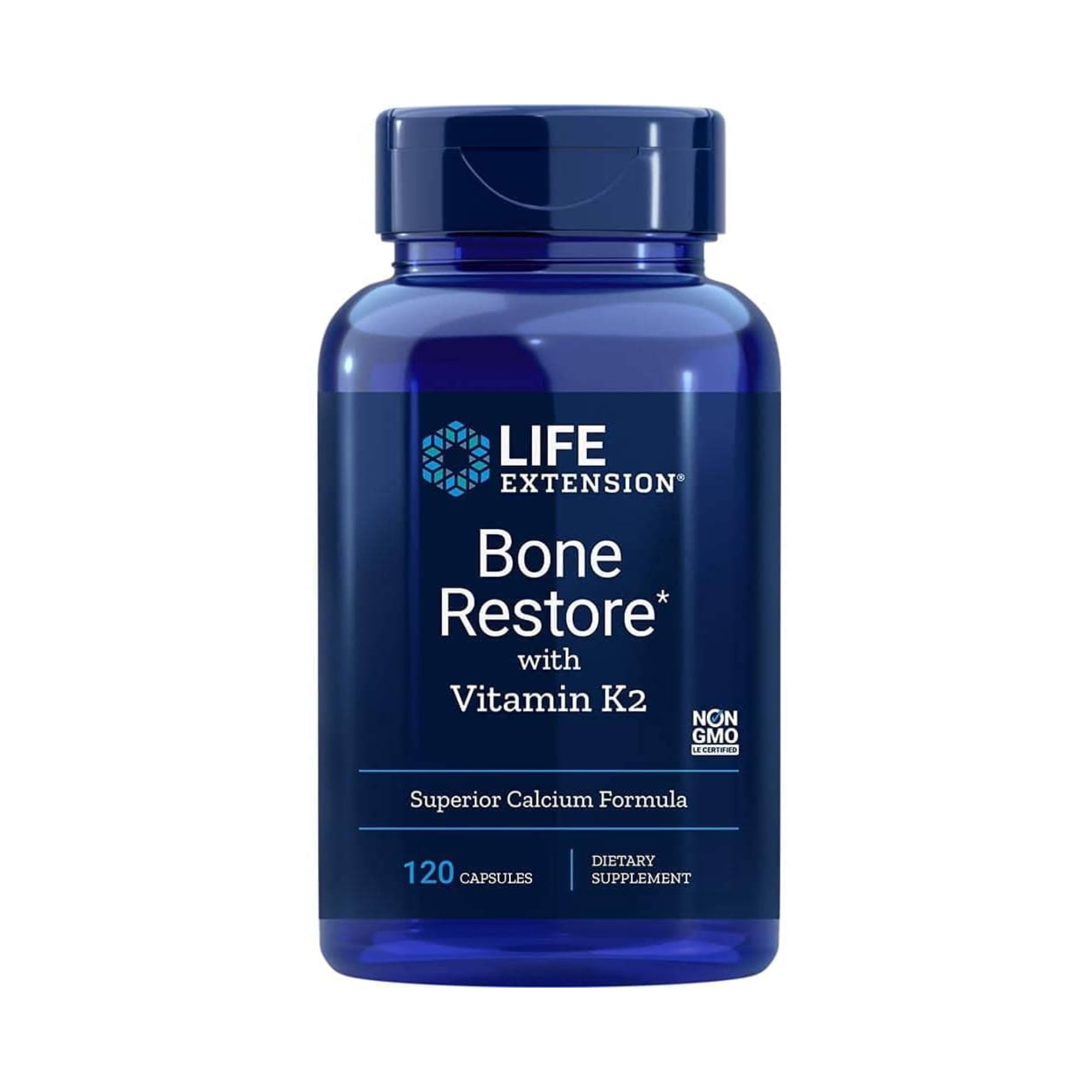 Buy Life Extension Bone Restore With Vitamin K2 Helps Bone Health & Strength, Nutrients Calcium
